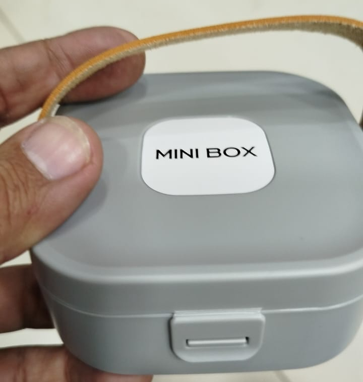 Jewelry Organizer Box | Portable Jewelry Storage Box | Sleek | Portable | Multi-Functional Travel Jewelry Organizer | Durable | Compact Ring | Necklace | Earring Storage Boxes With Mirror | For Travel | Home | Gift Option - Random Color - Image 5