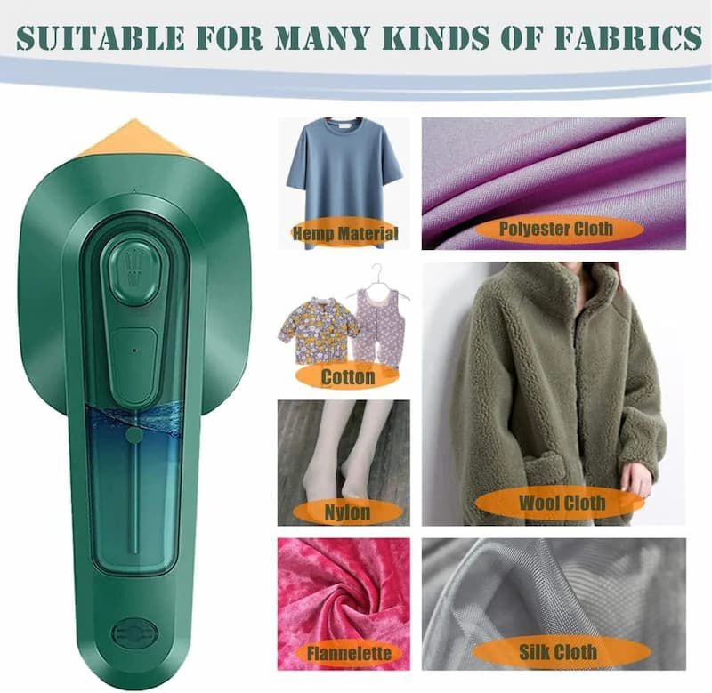 Steam Iron Powerful Performance Smooth Glide Durable Build Easy Operation Reliable Daily Use ~ Non Rotatable - Image 2
