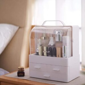 Modern Cosmetics Organizer Durable Quality Stylish Design Perfect Choice For Makeup Storage