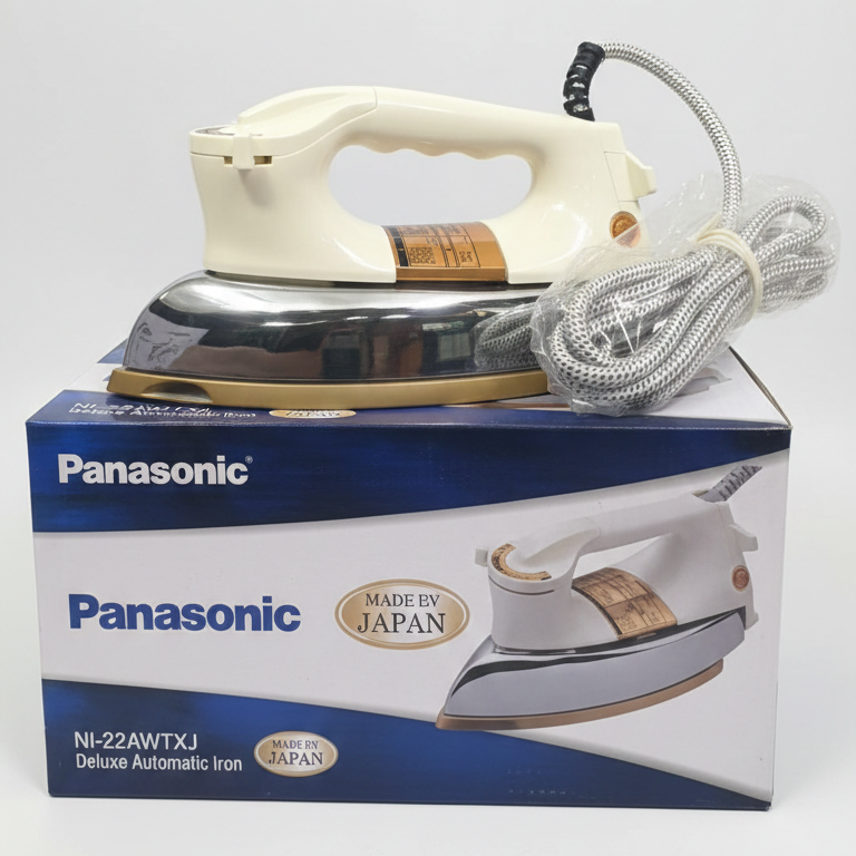 Panasonic Style Deluxe Automatic Electric Iron – Heavy Weight | Non-Stick Soleplate - Image 3