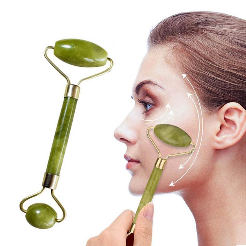 3-in-1 Facial Care Combo Pack – Marble Jade Roller, Ice Roller & Derma Roller Set - Image 5