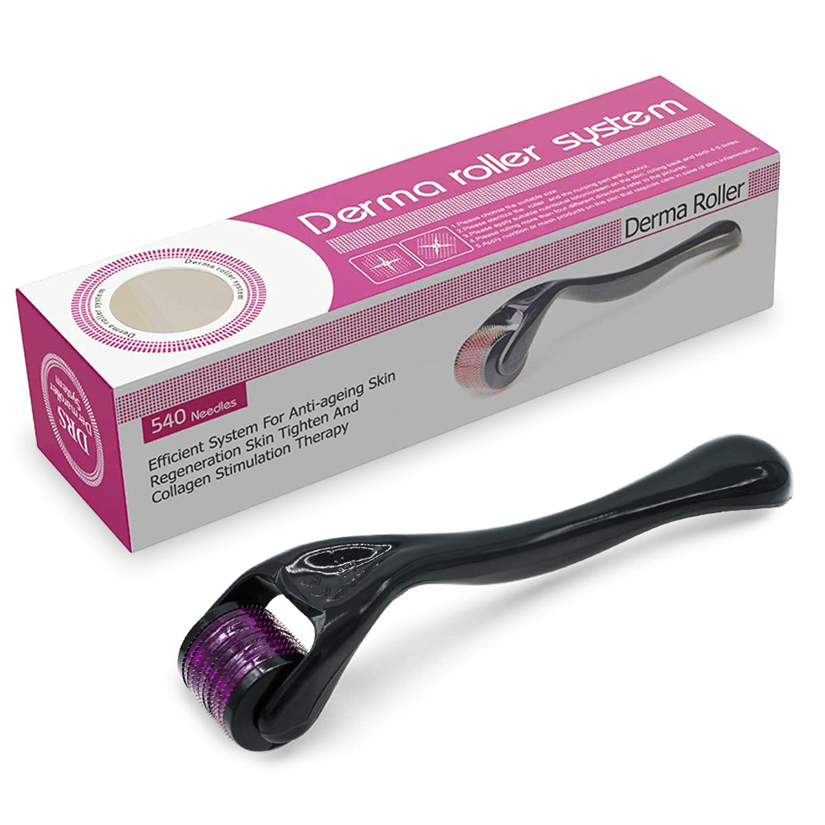 3-in-1 Facial Care Combo Pack – Marble Jade Roller, Ice Roller & Derma Roller Set - Image 2
