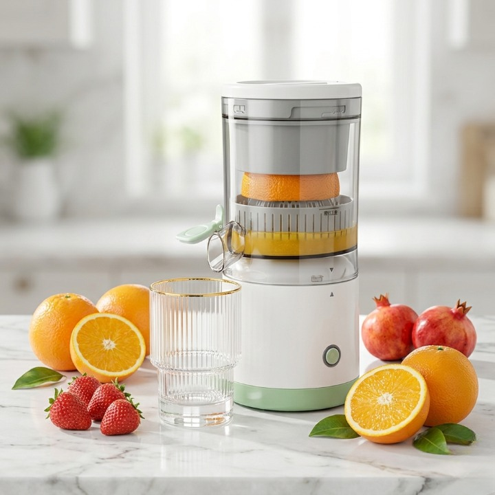 Portable USB Rechargeable Citrus Juicer – Automatic Wireless Orange Juicer Extractor - Image 3