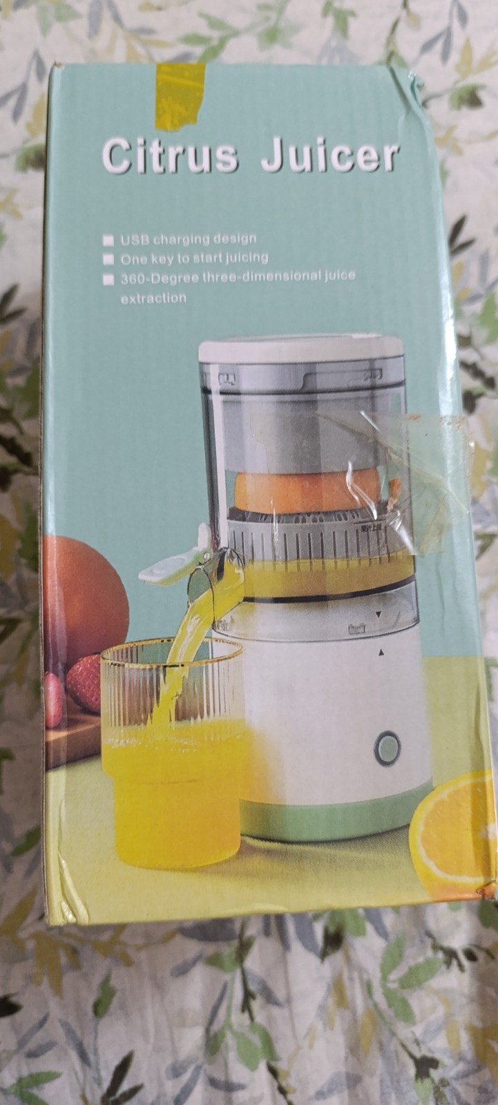 Portable USB Rechargeable Citrus Juicer – Automatic Wireless Orange Juicer Extractor - Image 4