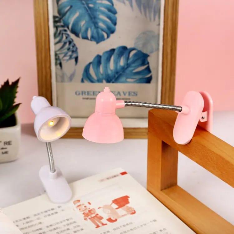 1Pc Mini Led Clamp Reading Lamp Night Lights (Random color) - Image 3