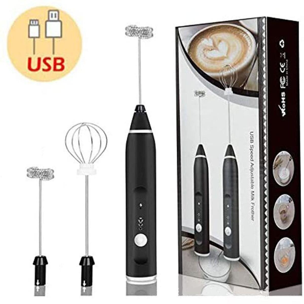 2-in-1 Rechargeable Coffee Beater & Electric Milk Frother – Smooth Mixing, Compact & Easy to Use - Image 4