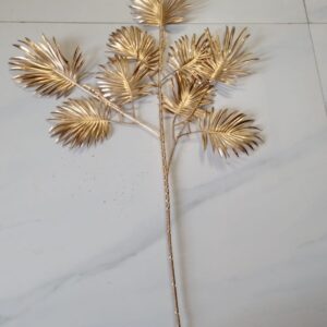 Golden Flower Stick Decorative Accent – 69cm Luxury Artificial Floral Stem for Home & Event Décor