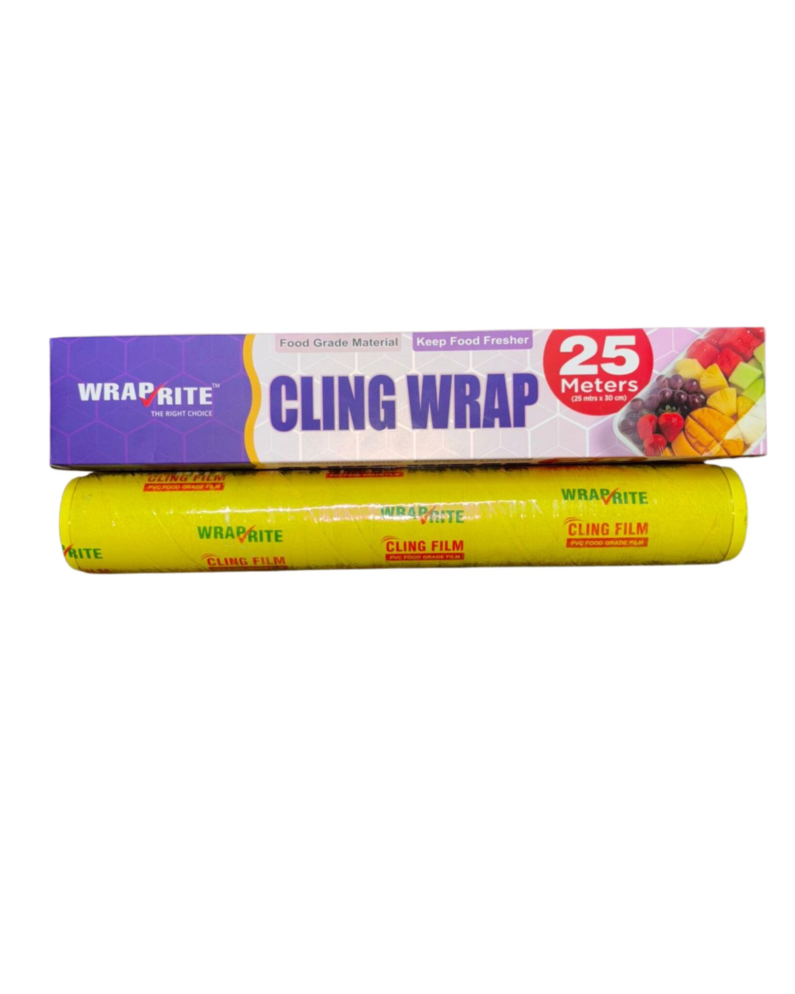 WRAPRITE CLING WRAP 30CM X 25 METERS (WITH BOX)