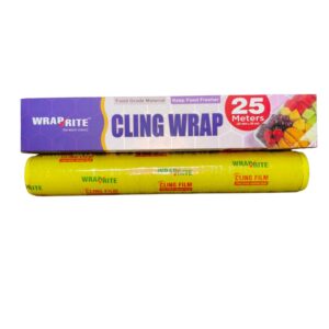 WRAPRITE CLING WRAP 30CM X 25 METERS (WITH BOX)